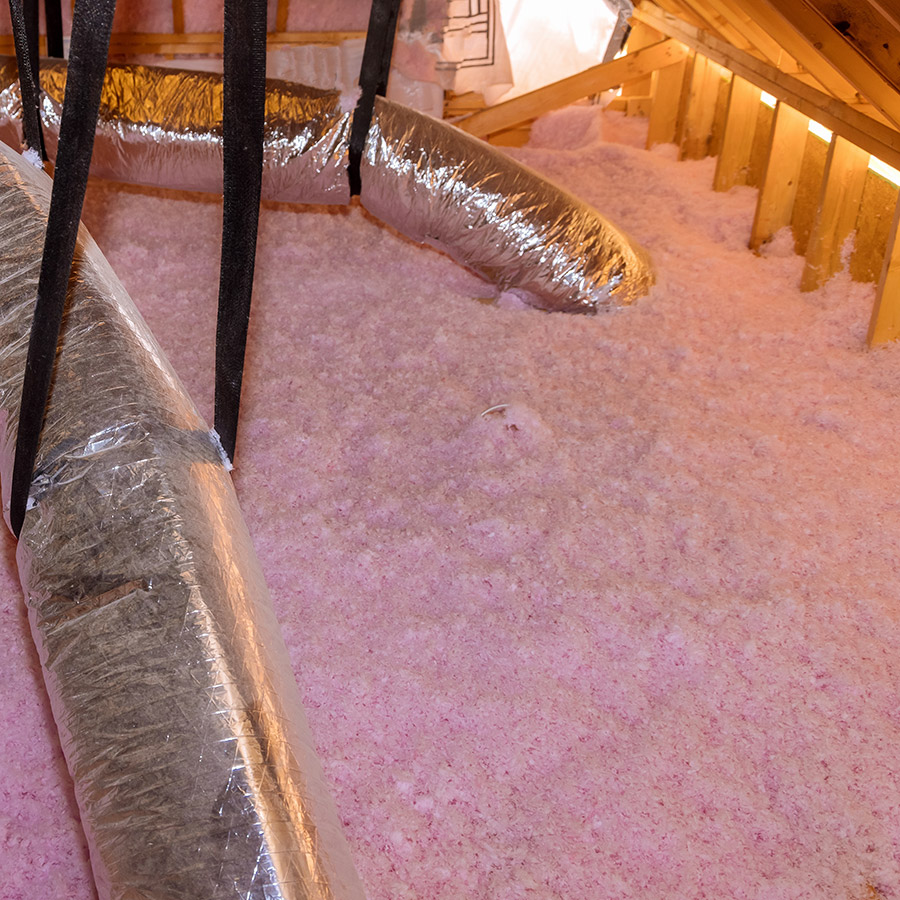 Isolation cellulose Mont-Laurier